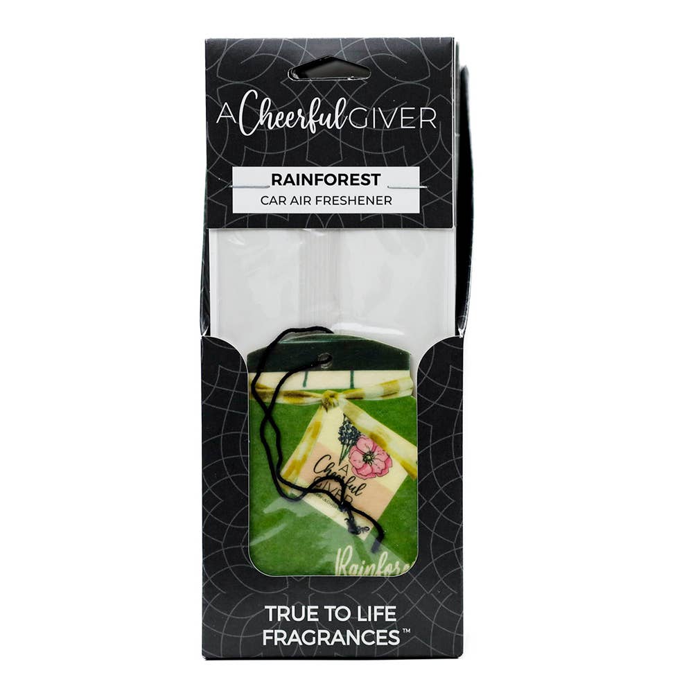 Car Air Freshener - Rainforest