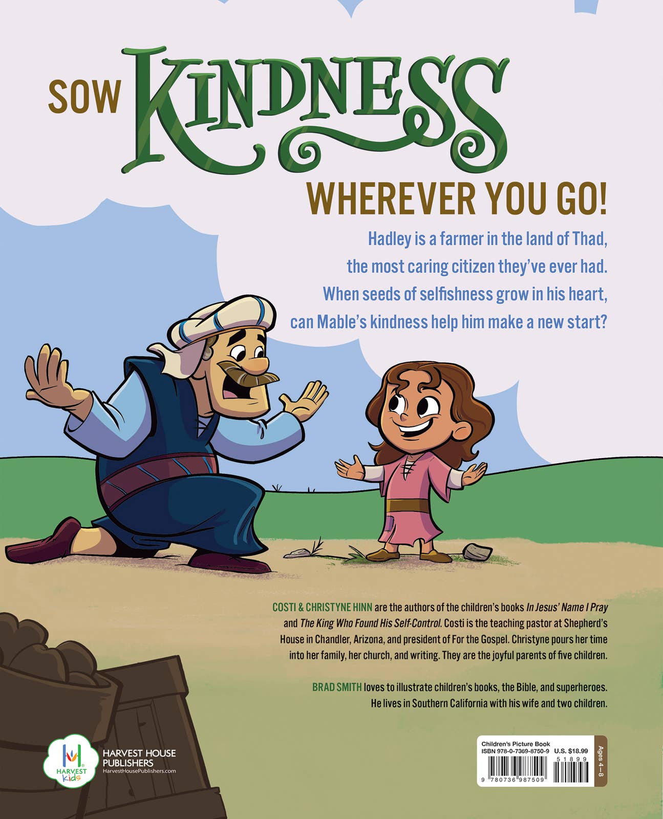 The Farmer Who Chose to Plant Kindness Book