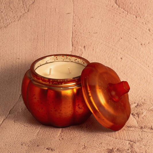 Luxe Pumpkin Candle Large (17oz.) - Orange Cinnamon Clove