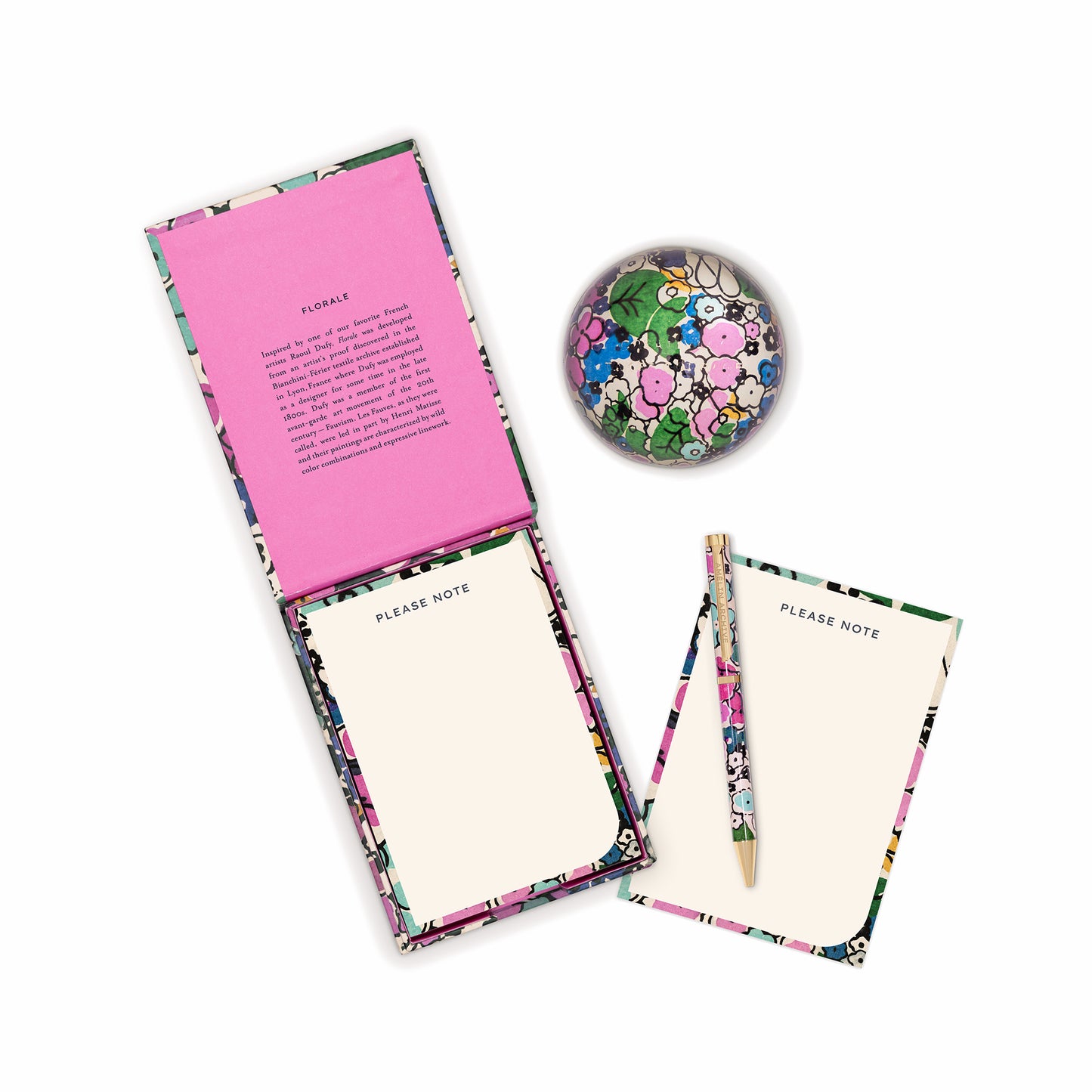 Amelin Archive Florale Notecube