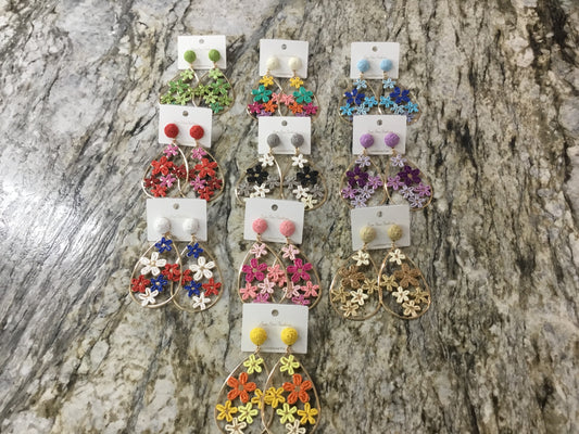 Flower Garden Earrings