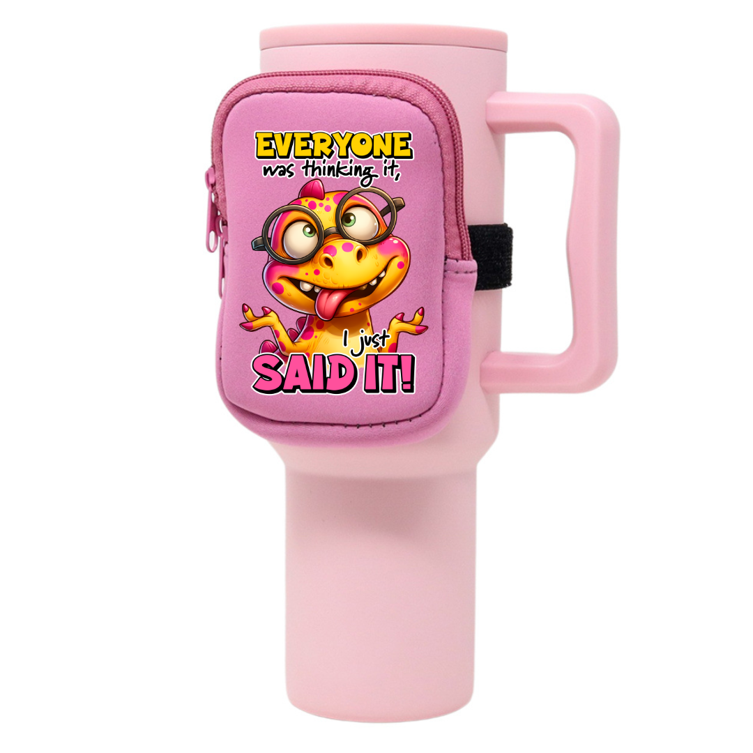 NEW! Neoprene Tumbler Bag | You Were Thinking It