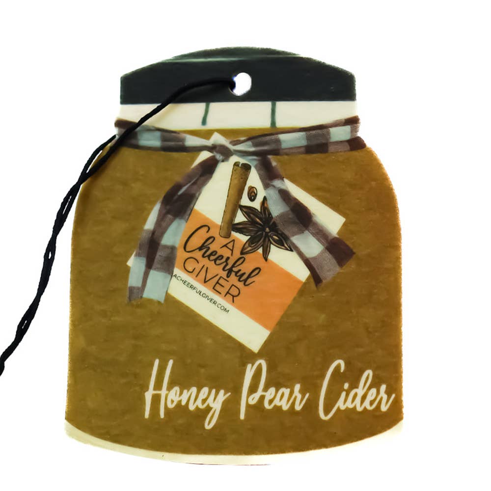 Car Air Freshener - Honey Pear Cider