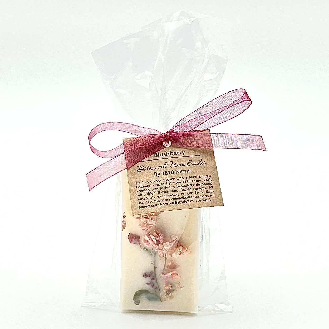 Botanical Wax Sachet featuring 1818 Farms Dried Flowers: Flower Truck