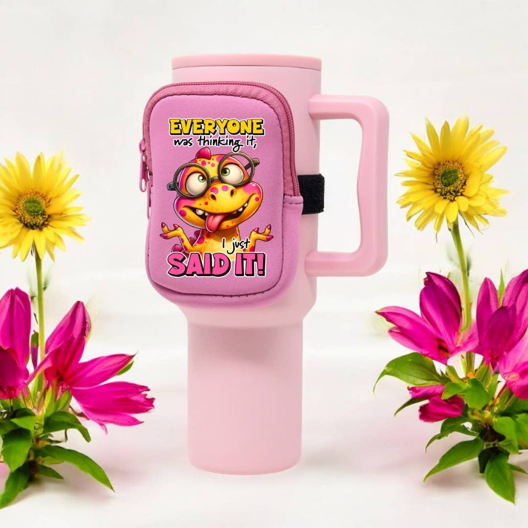 NEW! Neoprene Tumbler Bag | You Were Thinking It