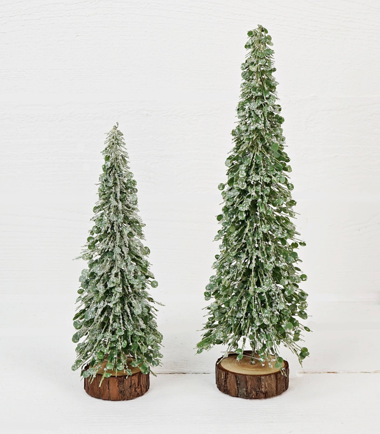 11215- 12in Icy Boxwood Brush Tree