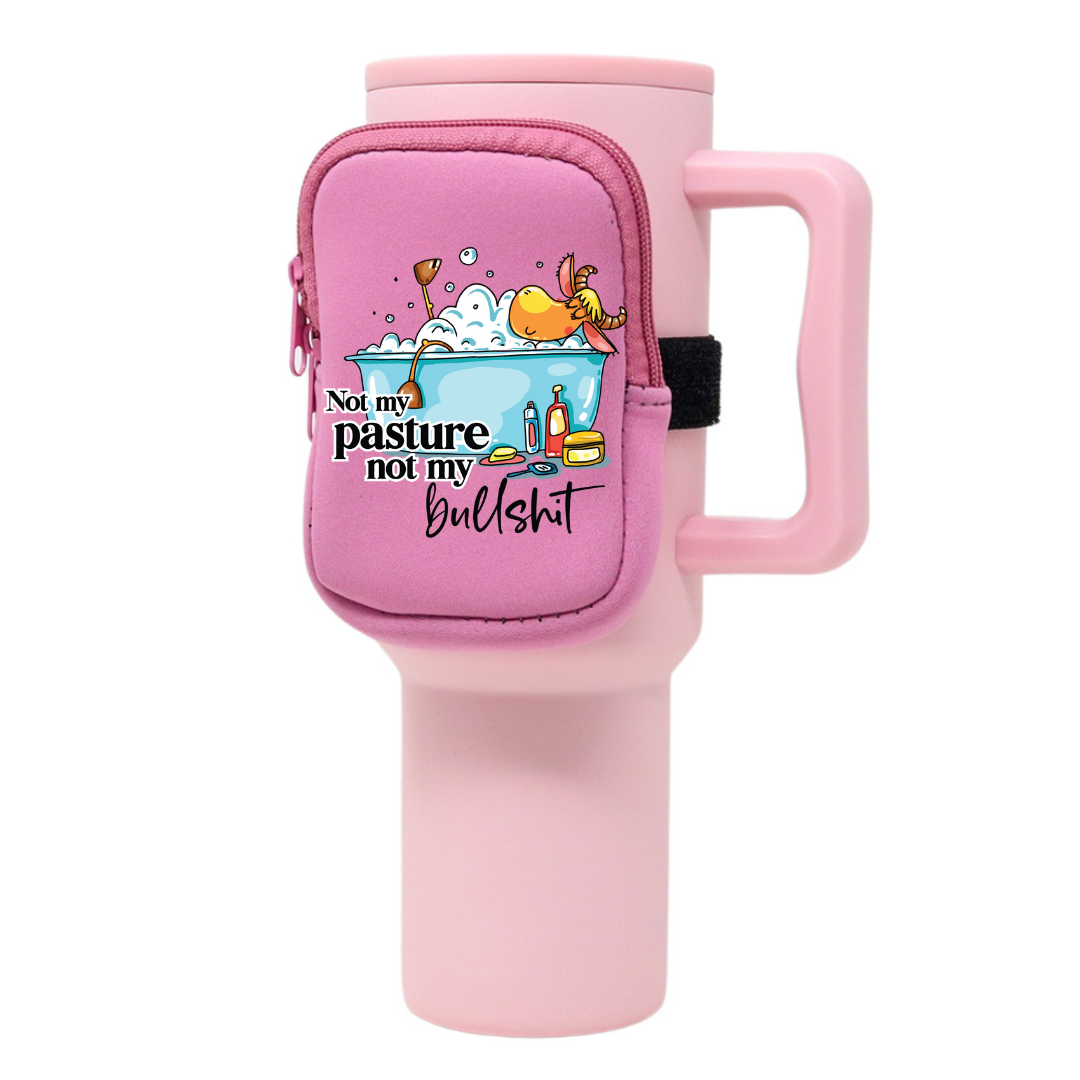 Western Neoprene Tumbler Bag | Not My Pasture