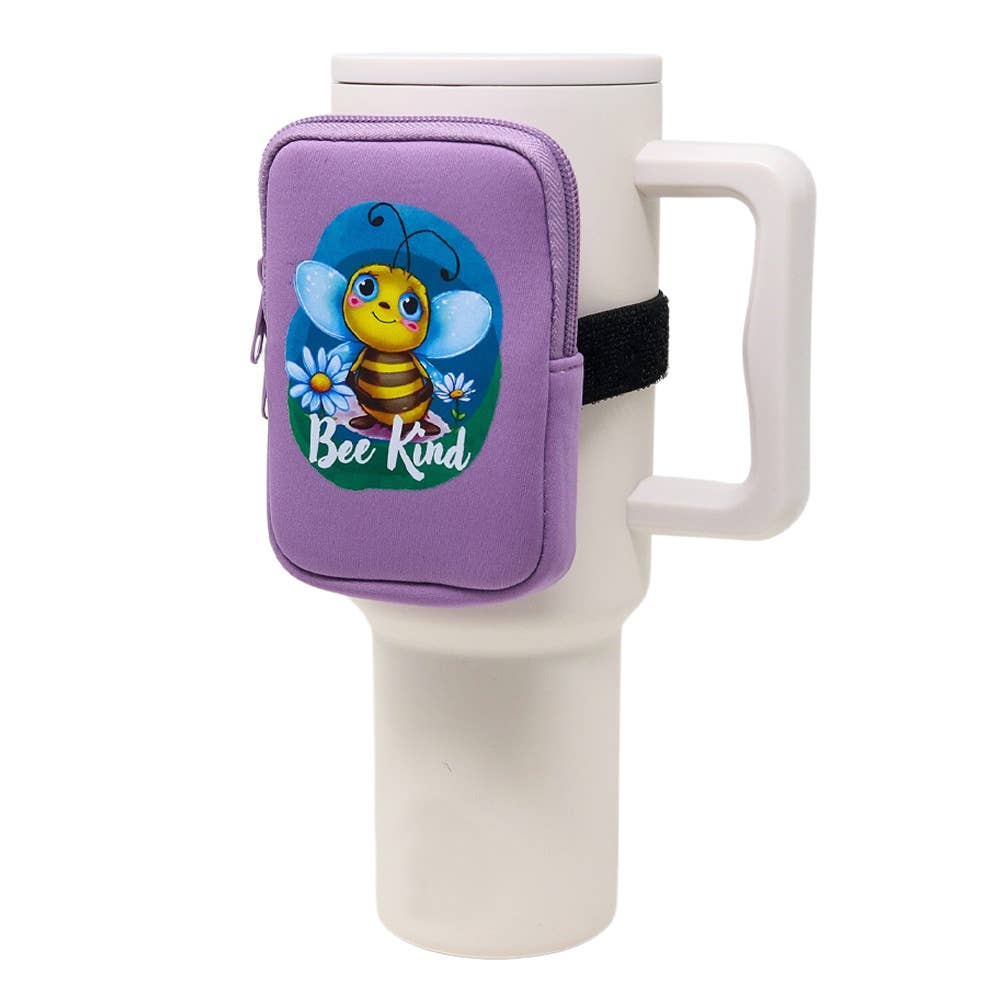 Neoprene Tumbler Bag | Bee Kind