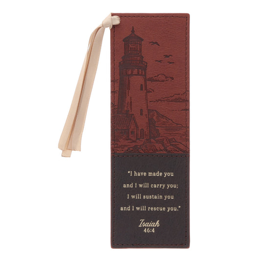 I Have Made You Leather Bookmark