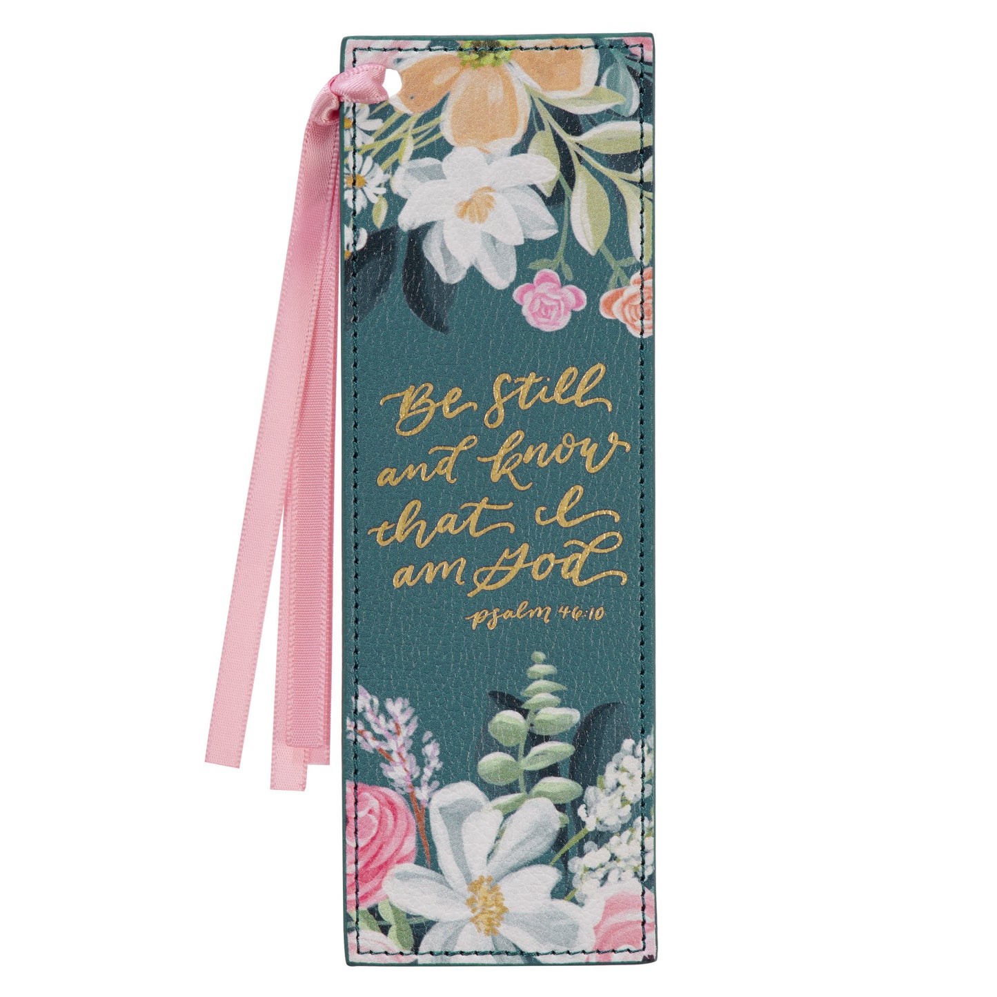Be Still & Know Leather Bookmark