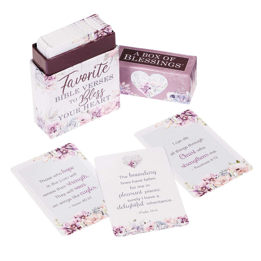 Box of Blessings Cards - Bible Verses