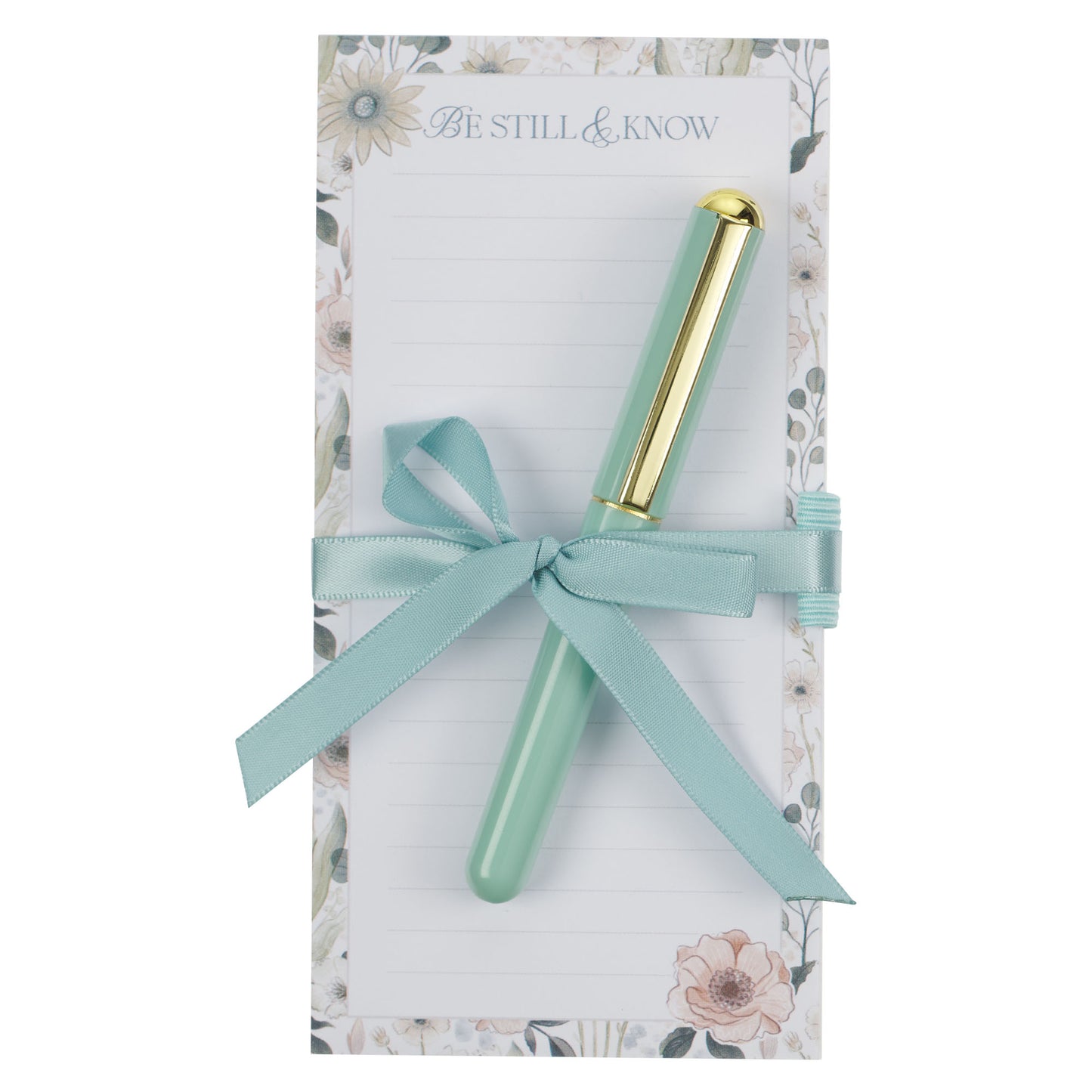 Be Still Magnetic Notepad w/ Pen