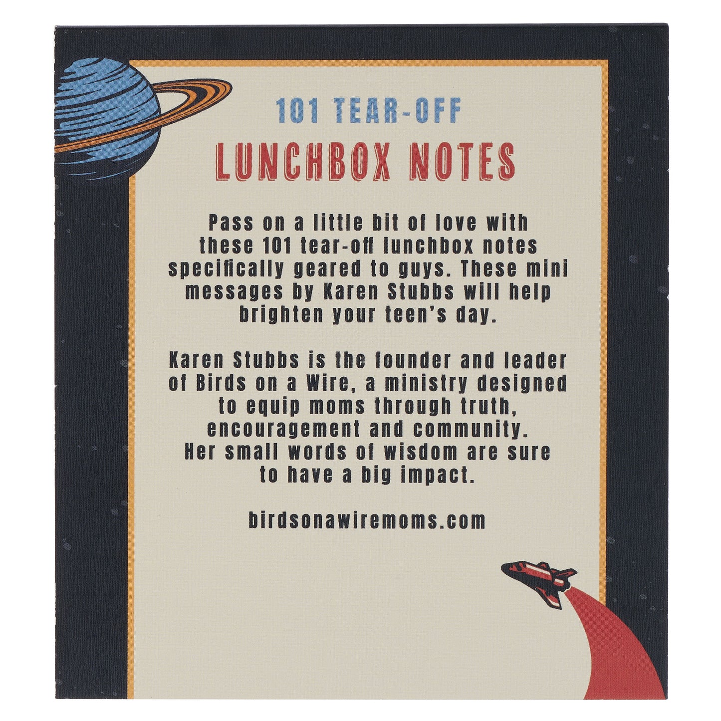 Lunchbox Notes for Boys - Space