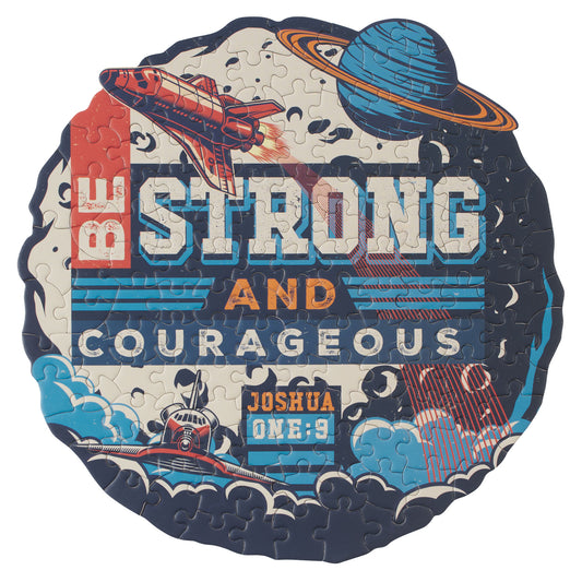 Be Strong & Courageous Puzzle