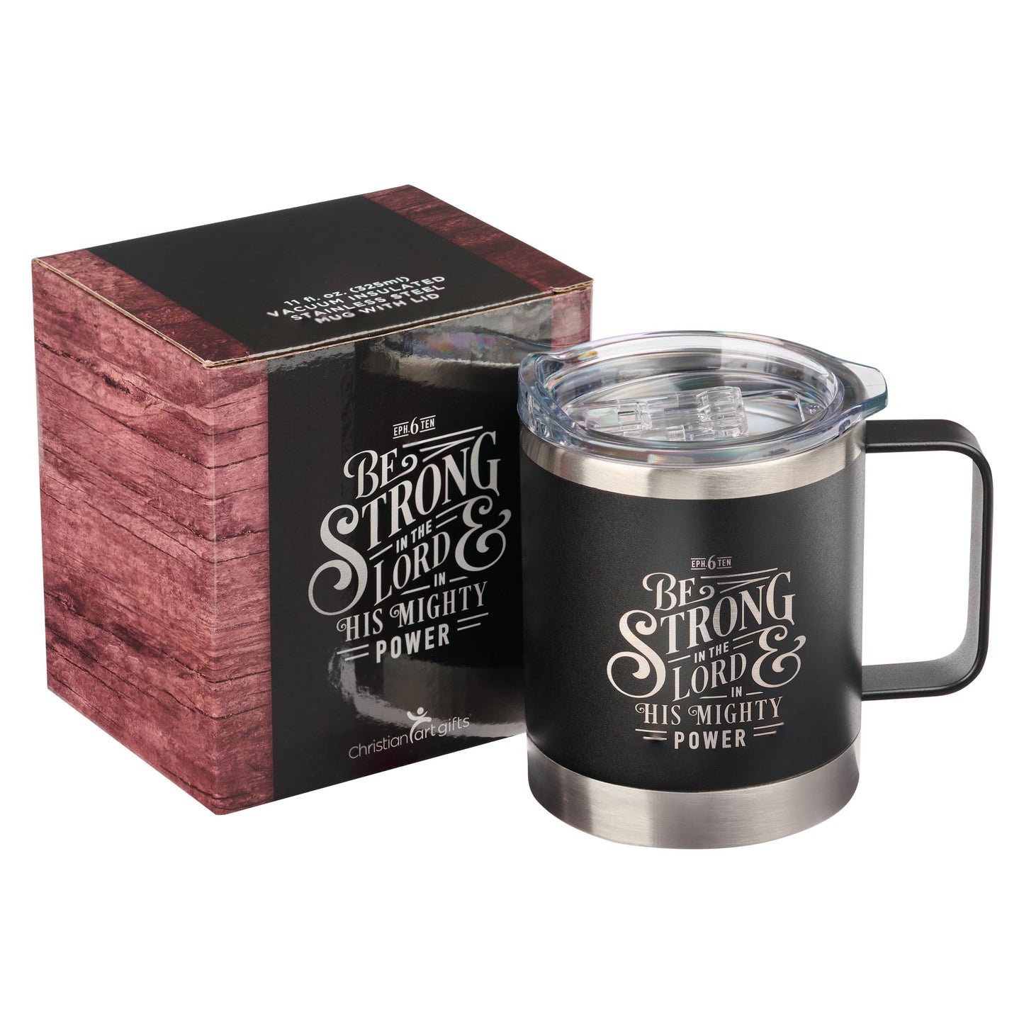 Be Strong in the Lord Stainless Steel Mug