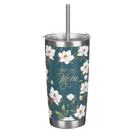 I Love You Mom Stainless Steel Travel Tumbler