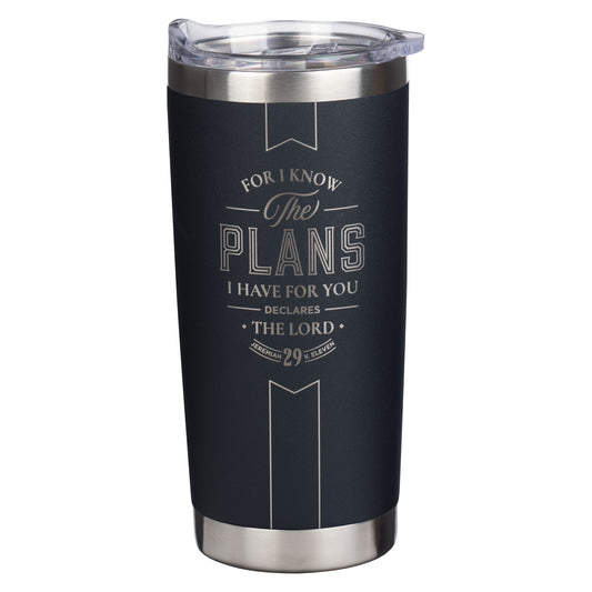 The Plans I Have For You Stainless Steel Travel Tumbler