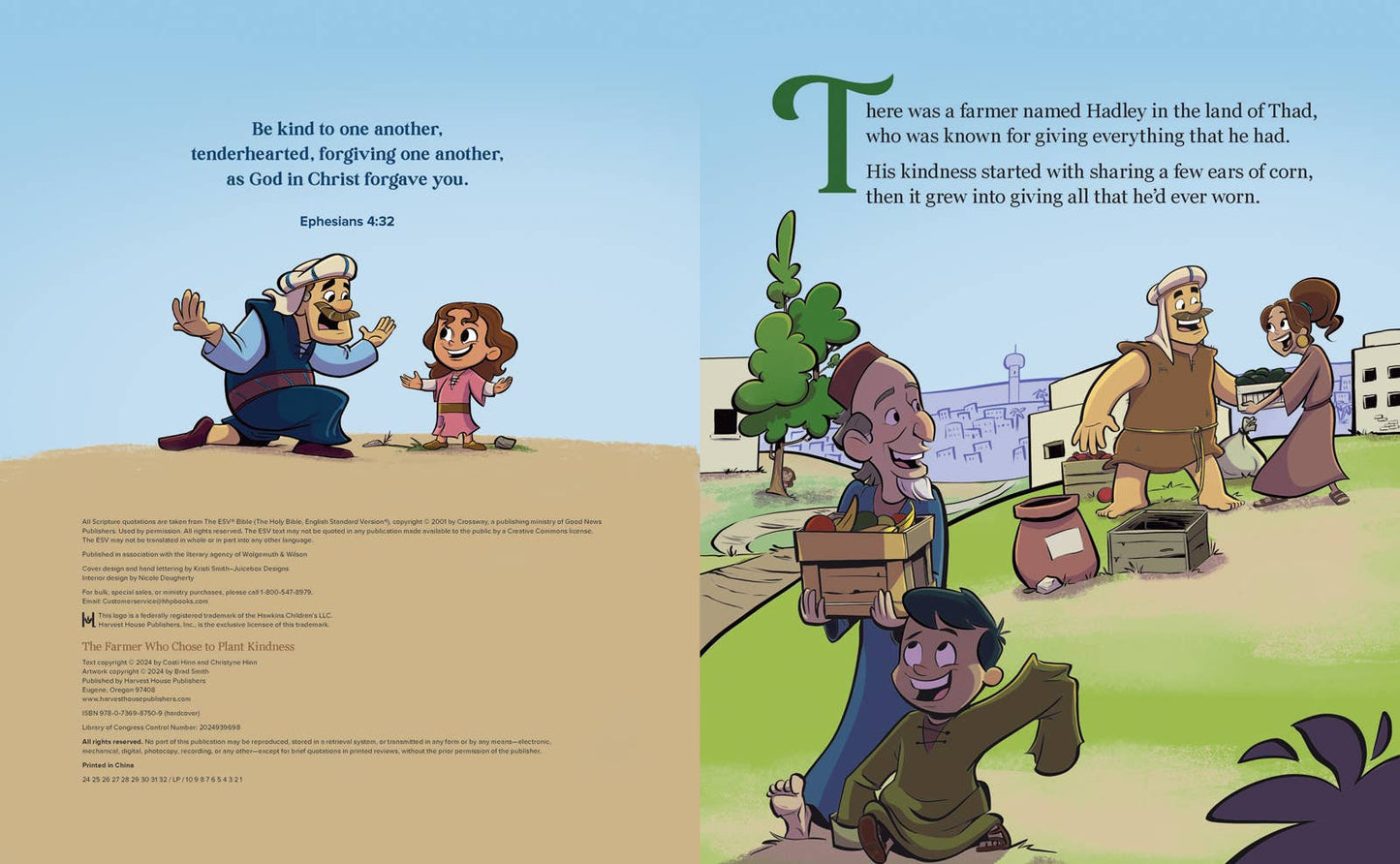 The Farmer Who Chose to Plant Kindness Book