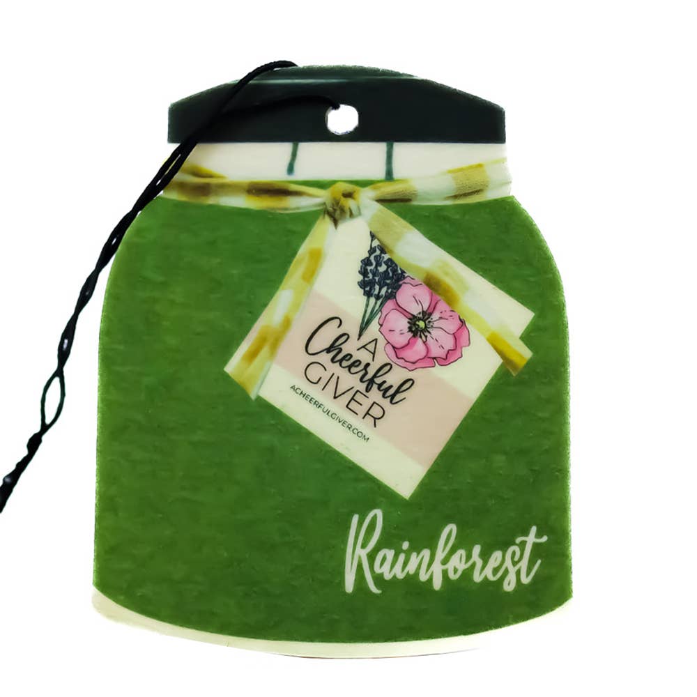 Car Air Freshener - Rainforest