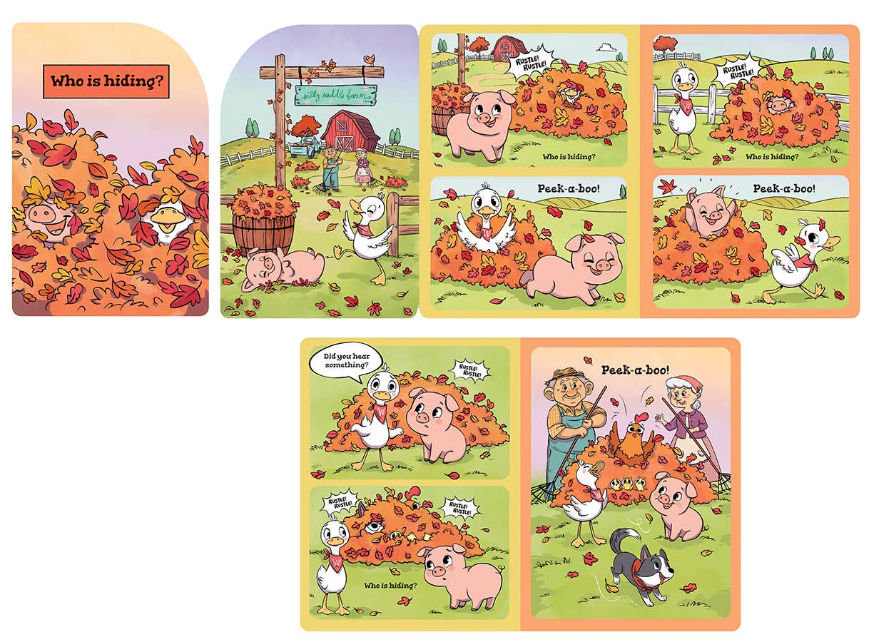 Wiggles & Waddle Happy Hayride Early Reader Graphic Book