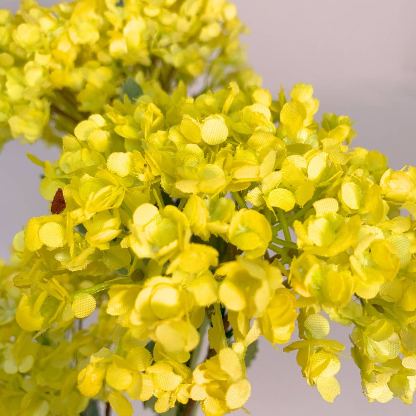 Faux Dried Viburnum Spray - Yellow 24.5"