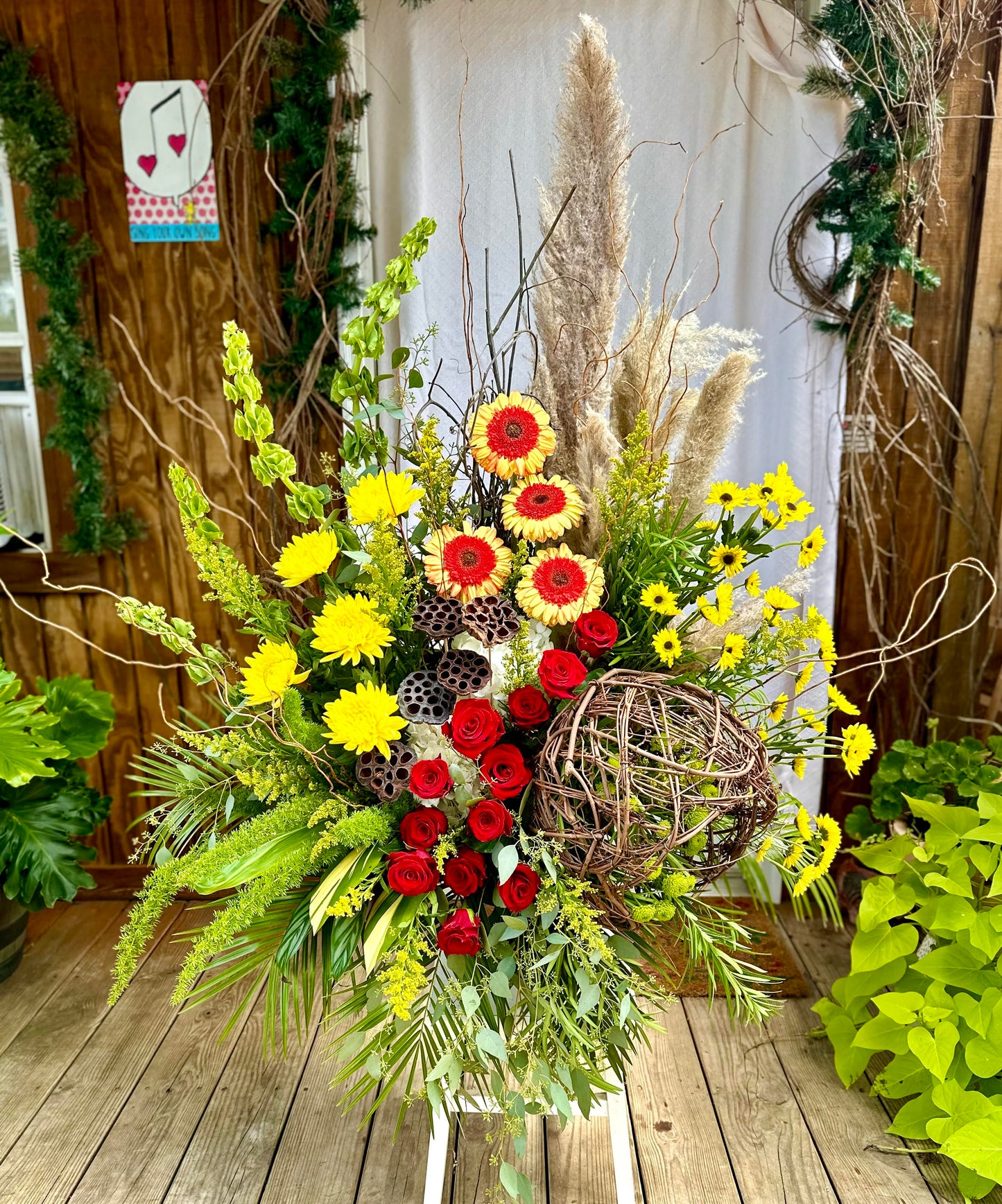 Designers Choice Basket of Flowers