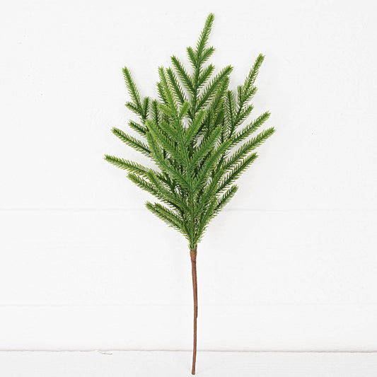 31856-18in Bush-Soft touch Evergreen Norfolk Pine-