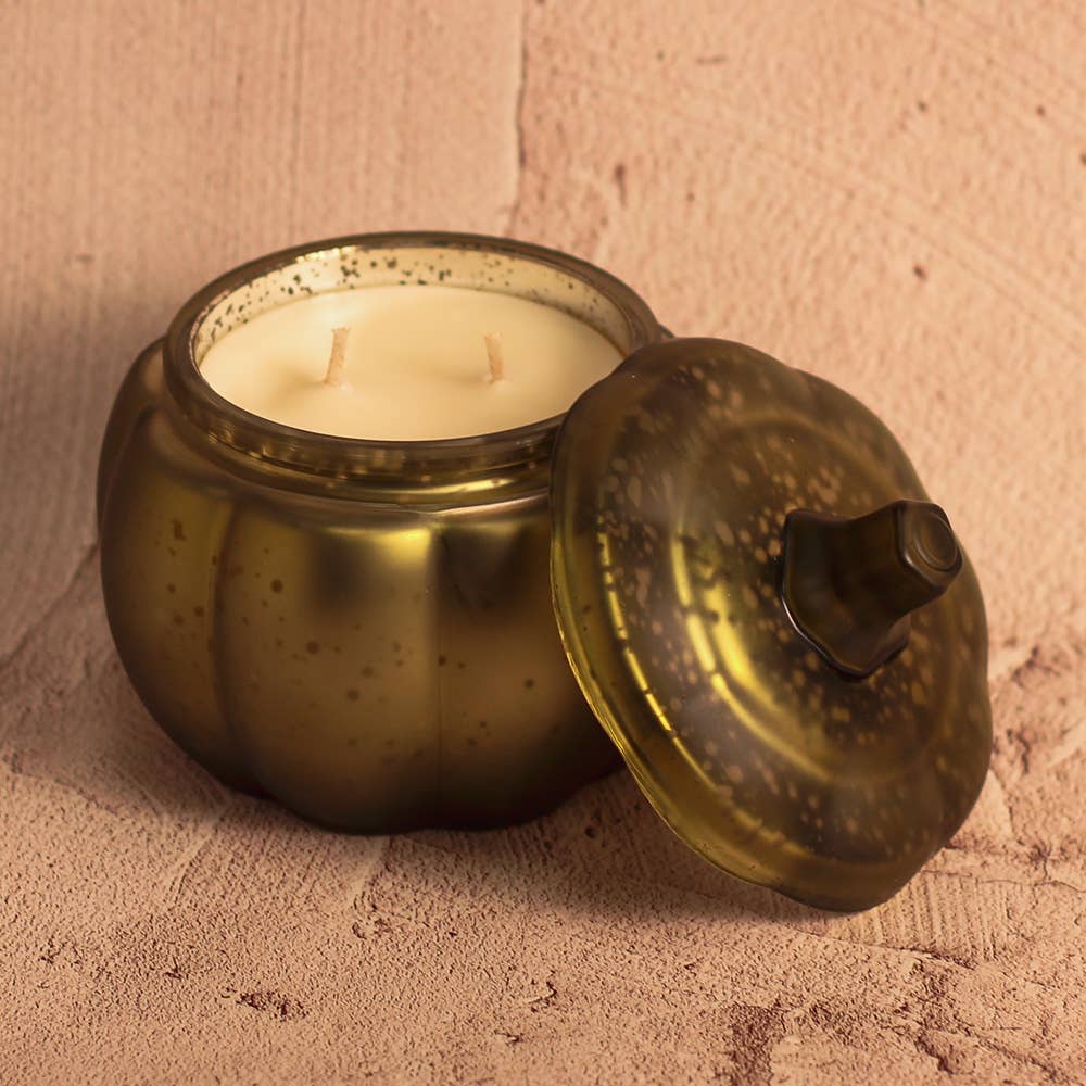 Luxe Pumpkin Candle Large (17oz.) - Honey Pear Cider