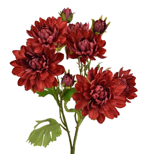 18.5” Chrysanthemum Plant - Burgundy