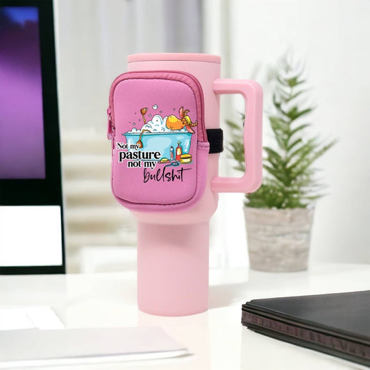 Western Neoprene Tumbler Bag | Not My Pasture