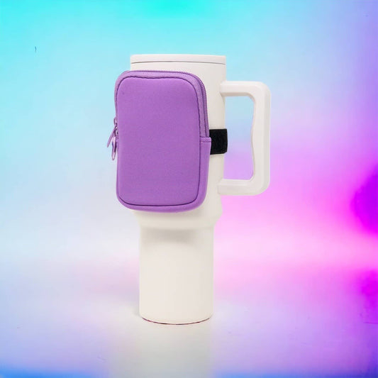 Neoprene Tumbler Bag | Solid Purple