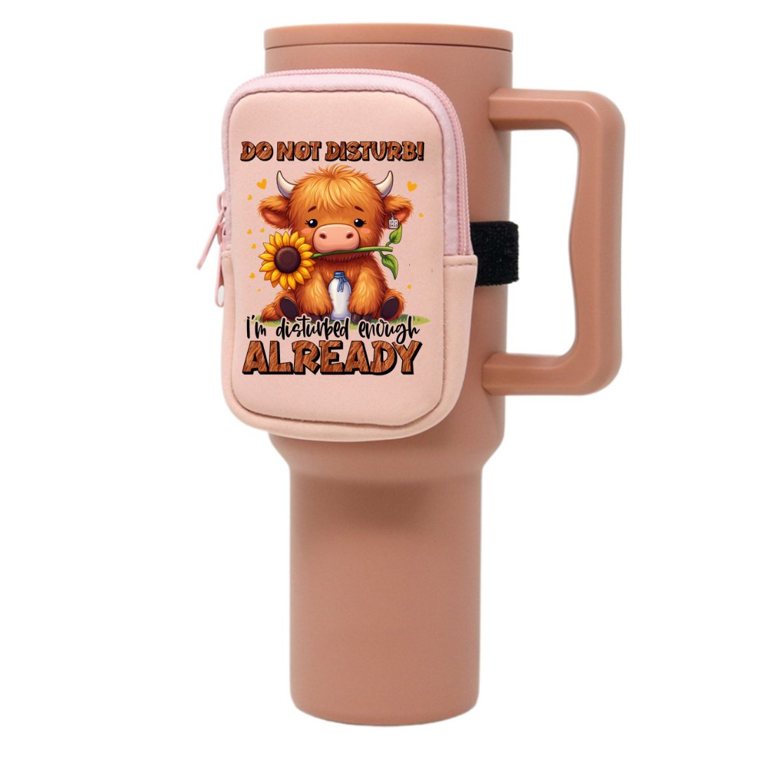 NEW! Neoprene Tumbler Bag | Do Not Disturb