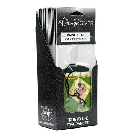 Car Air Freshener - Rainforest