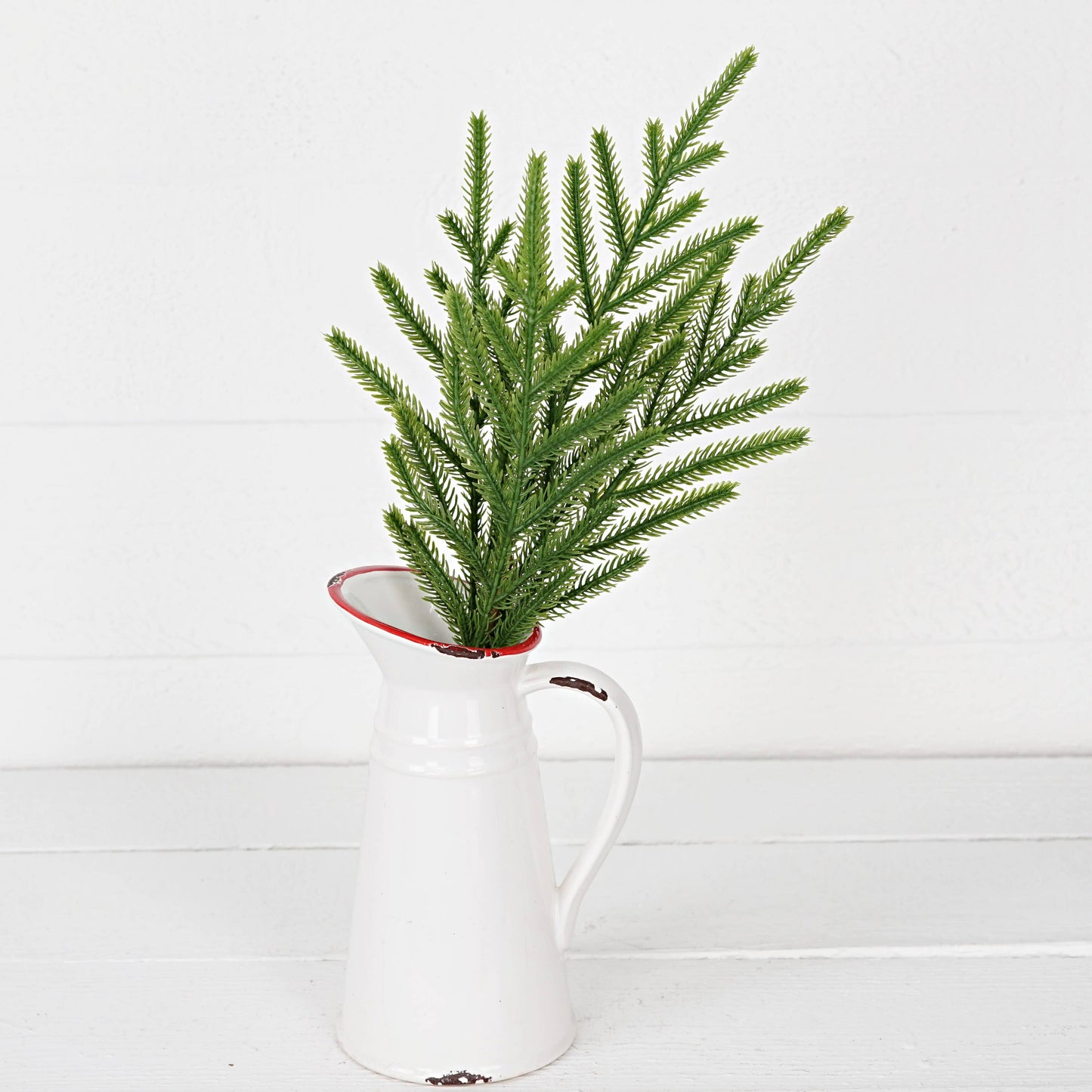 31856-18in Bush-Soft touch Evergreen Norfolk Pine-