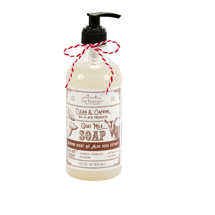 ALMOND GOAT MILK LIQUID HAND SOAP 15.5oz