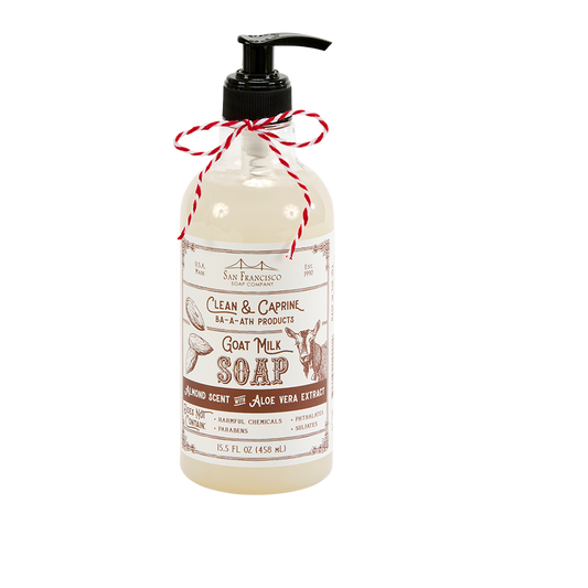 ALMOND GOAT MILK LIQUID HAND SOAP 15.5oz