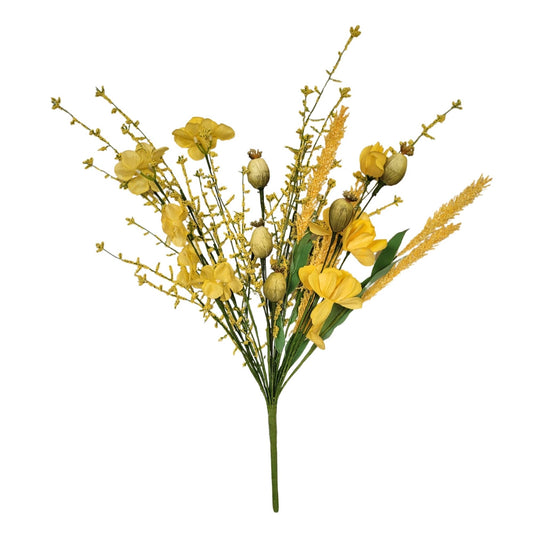 Wildflower Meadows Bundle Spray - Yellow 23"
