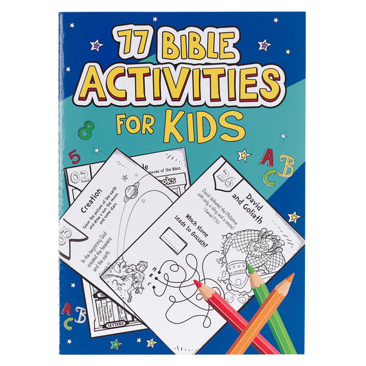 Bible Activities Book for Kids