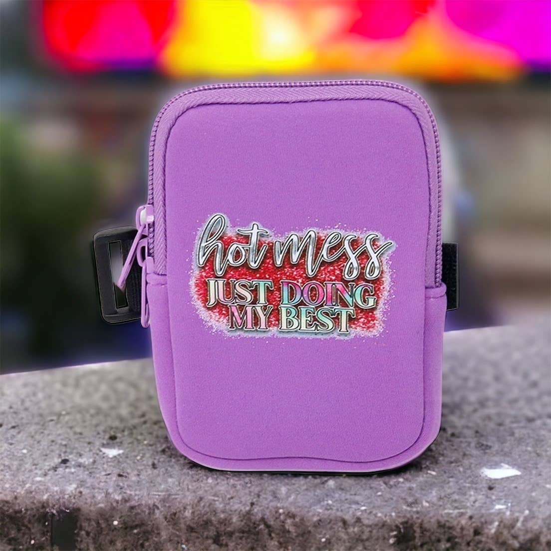 Neoprene Tumbler Bag |  Hot Mess