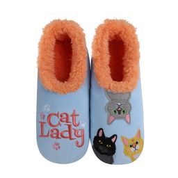 Snoozies Women’s Cat Lady Slippers