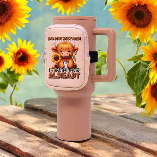 NEW! Neoprene Tumbler Bag | Do Not Disturb