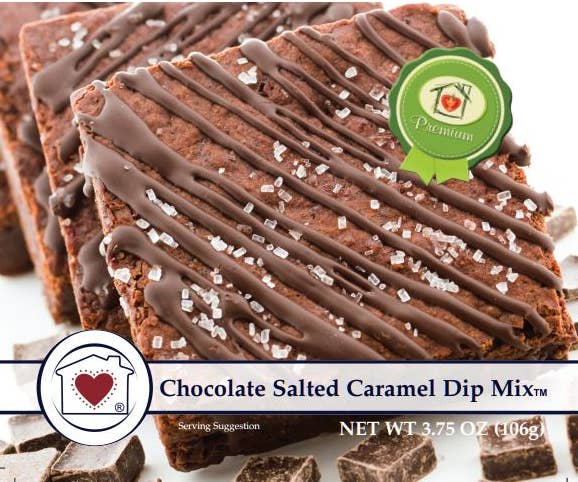 Chocolate Salted Caramel Dip Mix
