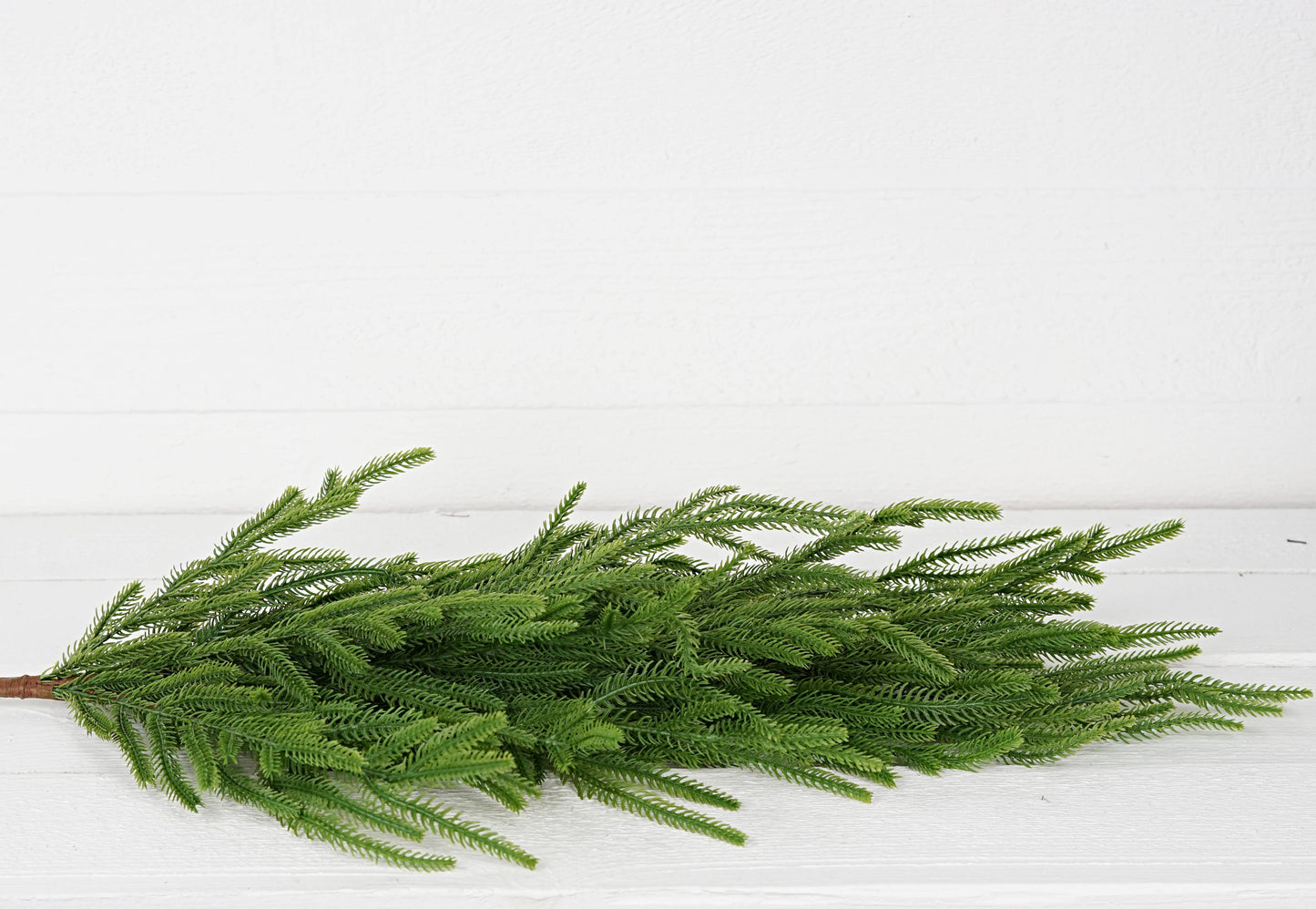 31852-28inLx14inW Teardrop-Soft touch Evergreen Norfolk Pine