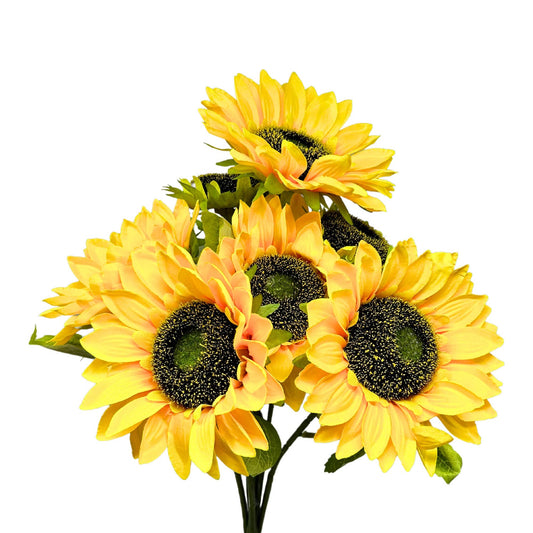 Meadows Sunflower Bush x 7 - Yellow