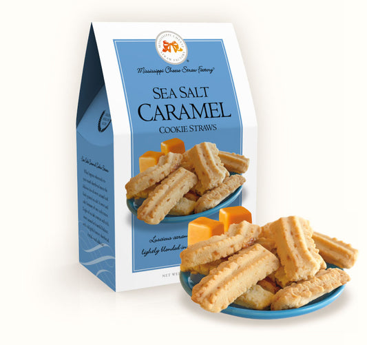 Mississippi Cheese Straws - Sea Salt Caramel Cookie