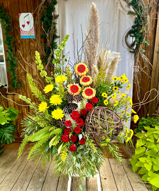 Designers Choice Basket of Flowers