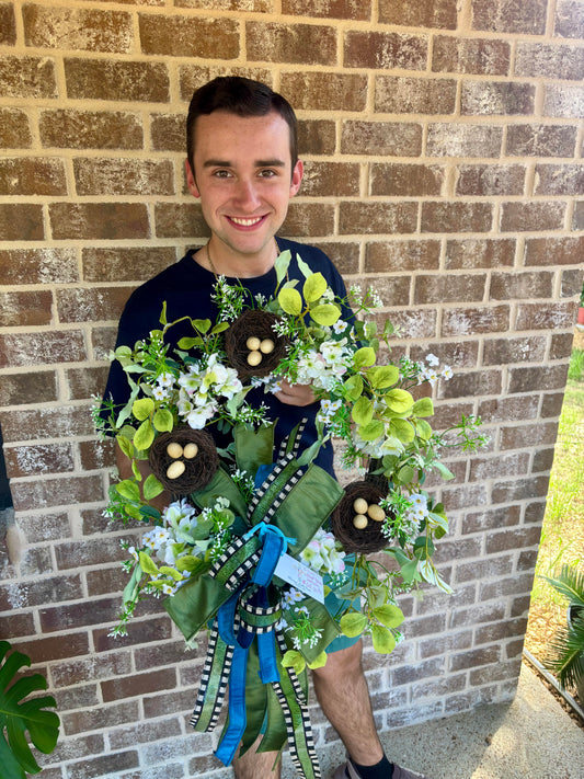 Birds Nest Wreath