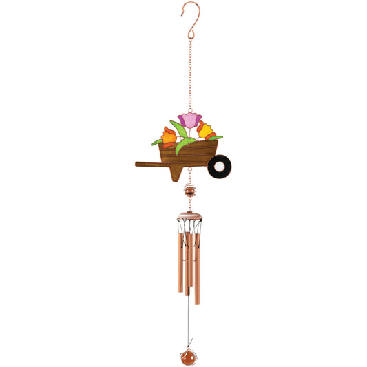 Wheelbarrow Wireworks Wind Chime